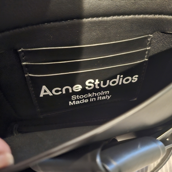 ACNE STUDIOS Musubi knotted leather shoulder bag NWOT - Picture 7 of 10